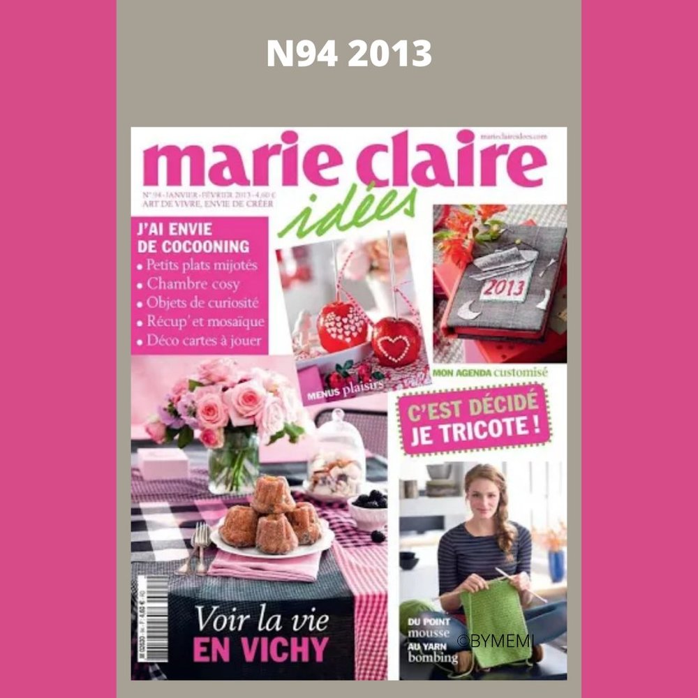 Marie Claire Ideas (Idees) - French DIY Magazine - 8 Issues - Picture 8 of 10
